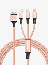 Load image into Gallery viewer, 3-in-1 Charging Cable 10 ft
