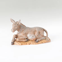 Load image into Gallery viewer, Roman Fontanini Seated Donkey – 5" Scale