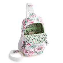 Load image into Gallery viewer, Vera Bradley x Disney Hallmark Holiday Ever After Lorman Sling Backpack