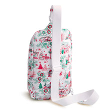 Load image into Gallery viewer, Vera Bradley x Disney Hallmark Holiday Ever After Lorman Sling Backpack