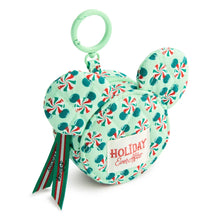 Load image into Gallery viewer, Vera Bradley x Disney Hallmark Holiday Ever After Mickey Mouse Zip Bag Charm