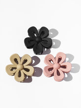 Load image into Gallery viewer, Flower Claw Clips, Set of 3