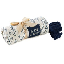 Load image into Gallery viewer, DaySpring Be Still and Know Throw Blanket With Tassels, 50x60