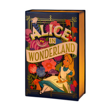 Load image into Gallery viewer, Hallmark Disney Alice in Wonderland Book-Shaped Figurine With Light