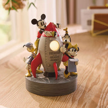 Load image into Gallery viewer, Hallmark Disney Mickey Mouse and Friends Rocket Figurine With Light