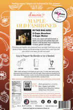 Load image into Gallery viewer, D’Marie Maple Old Fashioned Slush Drink Mix