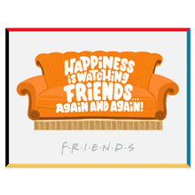 Load image into Gallery viewer, Hallmark Happiness Is Watching Friends Oversized Blanket, 60x80