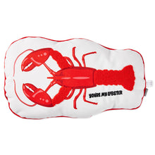 Load image into Gallery viewer, Hallmark Friends You're My Lobster Shaped Throw Pillow
