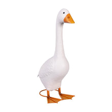 Load image into Gallery viewer, Giddy the Porch Goose Statue, Metal, 21"H