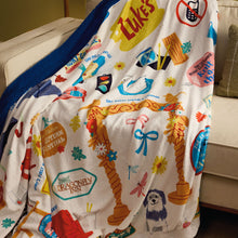 Load image into Gallery viewer, Hallmark Gilmore Girls Memorable Moments Oversized Throw Blanket, 80x60