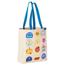 Load image into Gallery viewer, Hallmark Gilmore Girls Stars Hollow Town Festivals Canvas Tote Bag