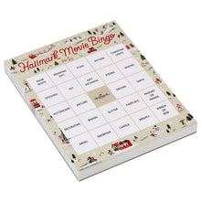 Load image into Gallery viewer, Hallmark Channel Christmas Movie Bingo Game Pad