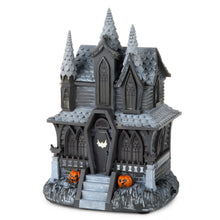 Load image into Gallery viewer, Hallmark Hauntsville Collection Vampire Manor Tabletop Decoration With Light and Sound, 9.75