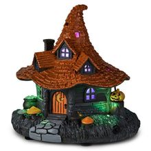 Load image into Gallery viewer, Hauntsville Collection Witch House Tabletop Decoration, 7.5"