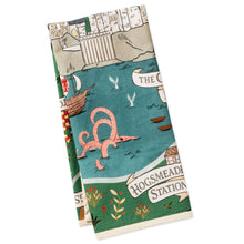 Load image into Gallery viewer, Harry Potter™ Map Tea Towel, 18x26