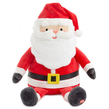 Load image into Gallery viewer, Hallmark ’Twas the Week Before Christmas Interactive Santa Plush and Book With Sound