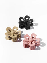 Load image into Gallery viewer, Flower Claw Clips, Set of 3