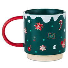 Load image into Gallery viewer, Hallmark Disney Mickey and Minnie Merry Sweetsmas Mug, 16 oz.