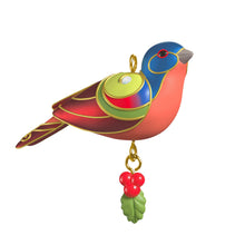 Load image into Gallery viewer, Hallmark Keepsake Mini Painted Bunting Ornament, 0.75"