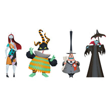 Load image into Gallery viewer, Hallmark Disney Tim Burton's The Nightmare Before Christmas Citizens of Halloween Town Ornaments, Set of 4