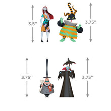 Load image into Gallery viewer, Hallmark Disney Tim Burton's The Nightmare Before Christmas Citizens of Halloween Town Ornaments, Set of 4