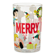 Load image into Gallery viewer, Disney Peanuts® Merry Making Collectible Drinking Glass, 13.5 oz.