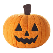Load image into Gallery viewer, Hallmark Zip-Along Jack-o'-Lantern Plush Toy