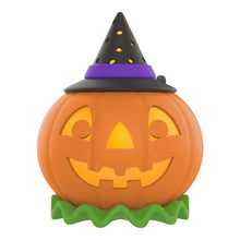Load image into Gallery viewer, Hallmark Mini Halloween Time ShowToppers Musical Tree Topper With Light, 3.75"