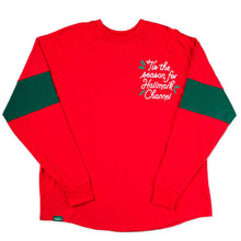 Load image into Gallery viewer, Hallmark Channel Tis the Season Red Spirit Jersey