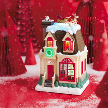 Load image into Gallery viewer, Hallmark Up on the Housetop Musical Tabletop Decoration With Light and Motion