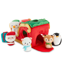 Load image into Gallery viewer, Hallmark Santa's Sleigh Plush Play Set, 7 pieces