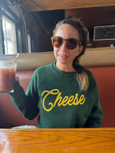 Load image into Gallery viewer, Giltee Say Cheese Unisex Crewneck - Emerald