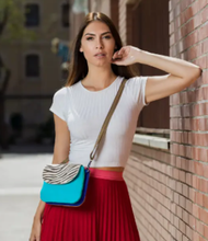 Load image into Gallery viewer, Soruka LEO Reversible Flap Crossbody Bag
