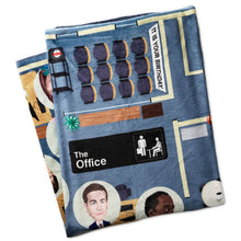 Load image into Gallery viewer, Hallmark The Office Dunder Mifflin Floor Plan Throw Blanket, 50x60