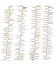 Load image into Gallery viewer, 16' 480-Light Warm White 3MM LED Connectable Multifunction Cluster Garland With White Wire