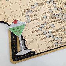 Load image into Gallery viewer, Makery Maven Co. Wisconsin Supper Club Map