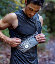 Load image into Gallery viewer, Night Scope Sling Bag with Reflective Zippers