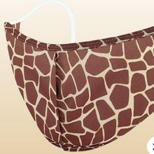 Load image into Gallery viewer, KIDS Reusable Two-Layer Face Mask - Giraffe