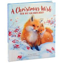 Load image into Gallery viewer, Hallmark A Christmas Wish for My Grandchild Recordable Storybook