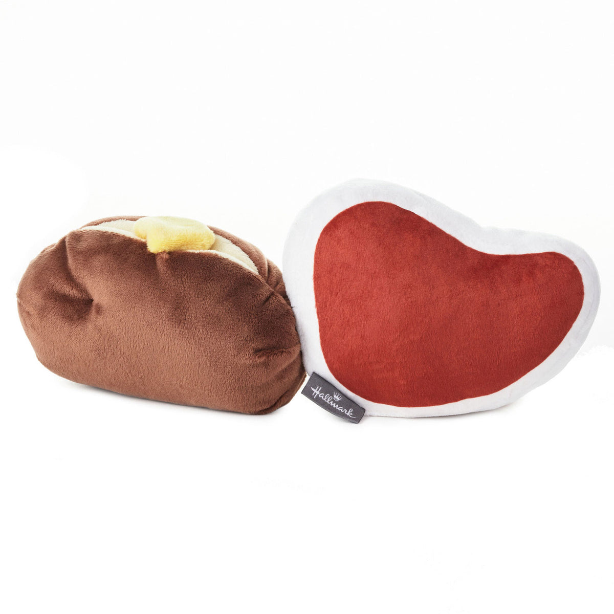 Hallmark Better Together Steak & Baked Potato Magnetic Plush Set Love  Valentine