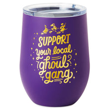 Load image into Gallery viewer, Hallmark Disney Hocus Pocus Ghoul Gang Stainless Steel Stemless Glass, 11 oz.