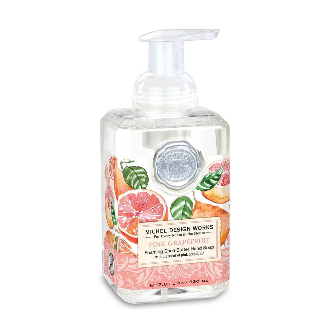 Michel Design Pink Grapefruit Foaming Hand Soap