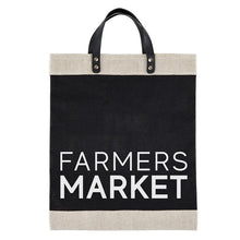 Load image into Gallery viewer, Santa Barbara Black Market Tote - Farmer's Market
