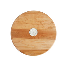 Load image into Gallery viewer, Nora Fleming Maple Lazy Susan Pinstripes