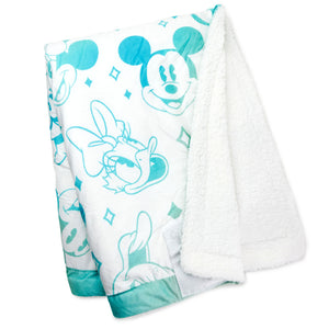 Hallmark Disney 100 Years of Wonder Mickey and Friends Throw Blanket, 50x60