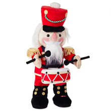 Load image into Gallery viewer, Hallmark Joke-Crackin' Nutty Nutcracker Stuffed Animal With Sound and Motion, 15.75"