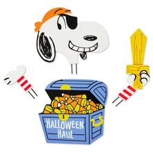 Load image into Gallery viewer, Hallmark Peanuts® Pirate Snoopy Halloween Pumpkin Decorating Kit, 4 Pieces