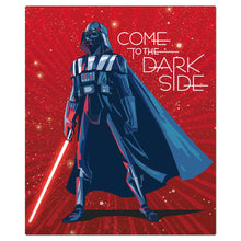 Load image into Gallery viewer, Hallmark Star Wars™ Darth Vader™ Dark Side Blanket