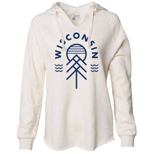 Load image into Gallery viewer, The Wisconsin Native Women's Hoodie - Bone