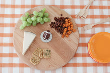 Load image into Gallery viewer, Nora Fleming Maple Lazy Susan Pinstripes